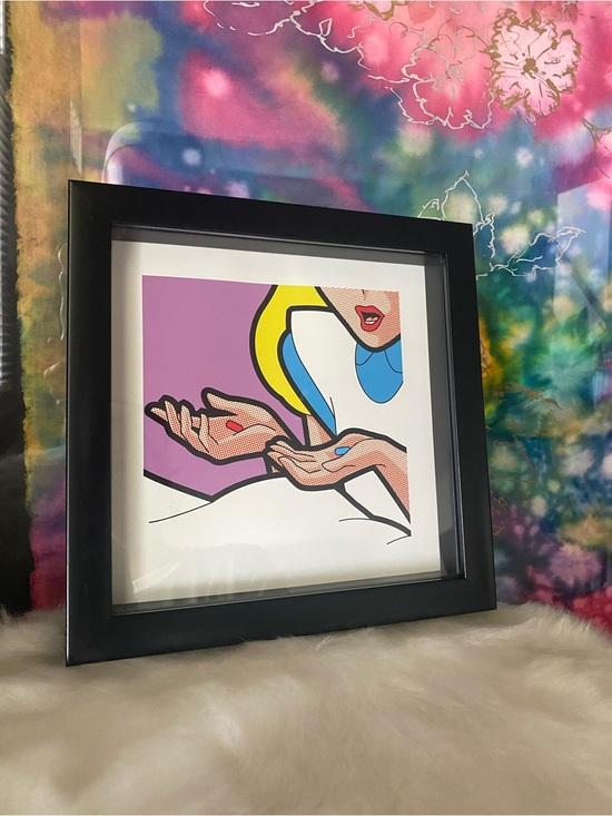 Society 6 Other - Alice Dilemna Pop Art Framed Print Greg Guillemin